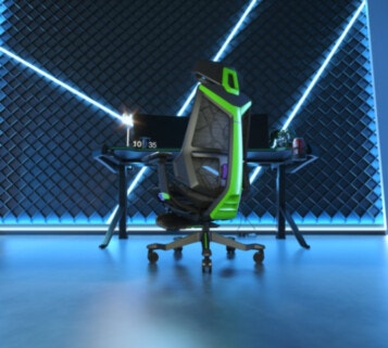 Chair QUANTUM Frame Green