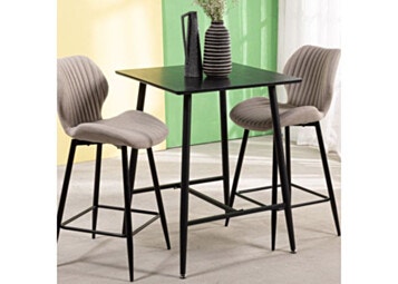 LEWIS Table Bar 7070cm in Black