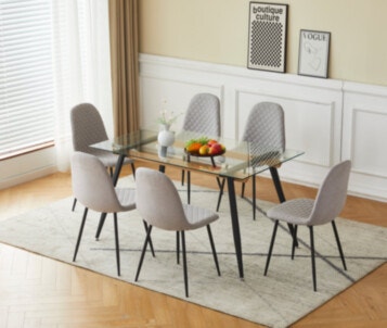 Blanka - Table Dining Nook Glass