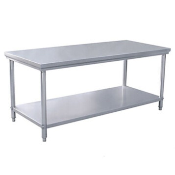 HomeTown Work Table Stainless Steel