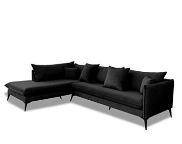 Sofa Corner CACTUS 300X200 Black