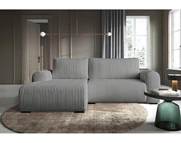 Sofa Corner EVEREST in Gray Light