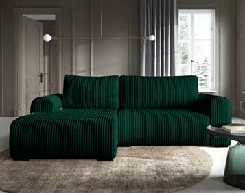 Sofa Corner EVEREST in Green