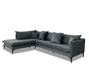 Sofa Corner CACTUS 300X200 Gray Dark