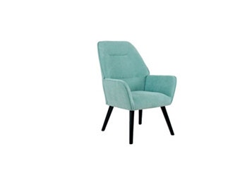 URBAN by Siki Armchair Fabric in Green