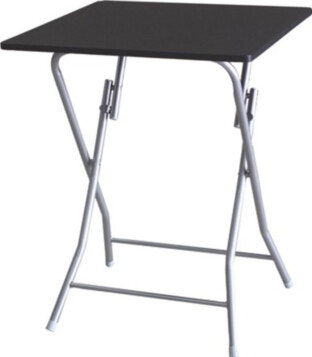 Table Folding 6060 Black