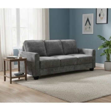 RINO Sofa 3 Seater Gray Dark