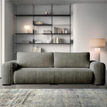 Sofa 3 Seater EVEREST in Gray Light