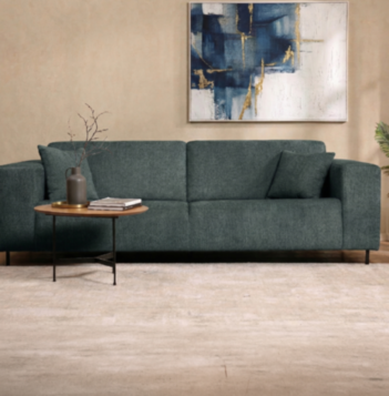 Sofa JOHNSON Width 280cm in Green