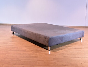 Base Bed Double 140X190 Upholstered Gray