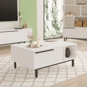 Table Living Room - Ontario ON2-W - White