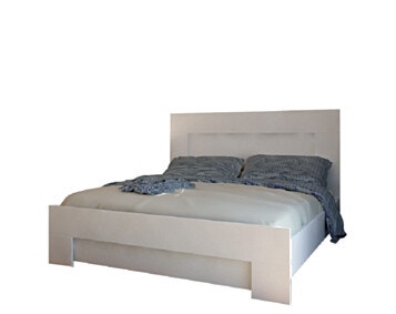 Bed Double URBAN in White