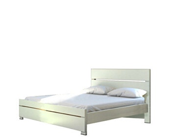 Bed Double SPRING in Cream