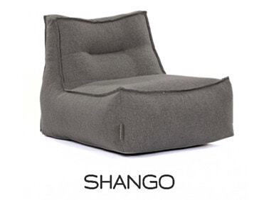 Pouf Armchair Provence Shade Gray Light