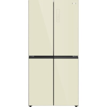 Refrigerator 4 Doors GENERAL GE665GC Glass Cream