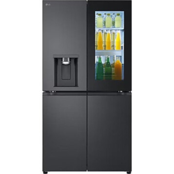 Refrigerator 4 Doors LG GR730BINS Black Matte
