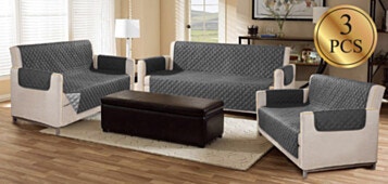 Cover Living Room 3+2+1 Gray