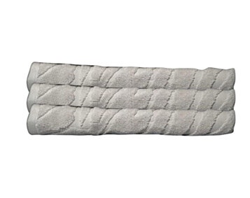 Set 4 Towels Unit Gray Light