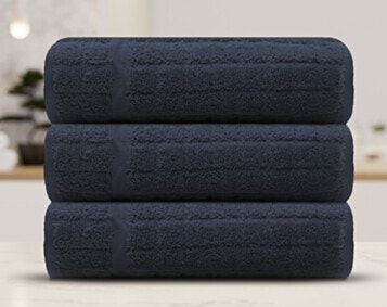 Set 4 Towels Unit 68x128 Gray Dark