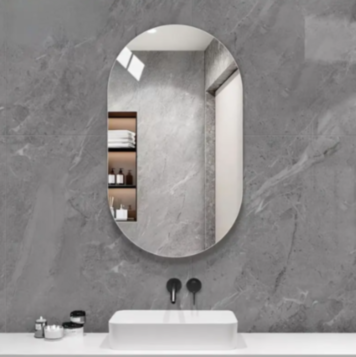 Mirror Oval Without Frame