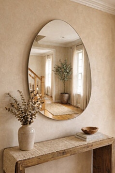 Mirror Oval Designer 9633