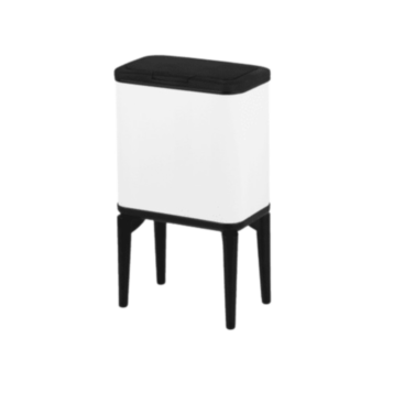 Bin 5 L with Legs Orlando White