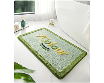 Rug Bathroom 50x80 Series Colour Green