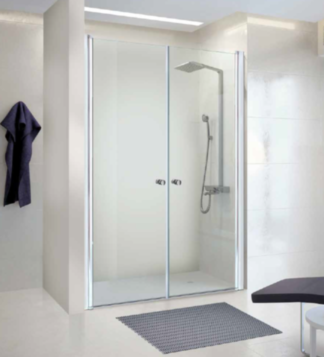 Shower Cabin Front 110-115 Granite
