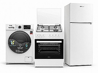Package Upgraded: Davidson 400L Fridge + STARK Cooker + Sauter Washer
