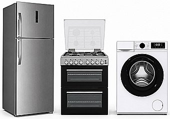 Package Starter 100: Sauter Fridge + Double Cooker + Davidson Washer