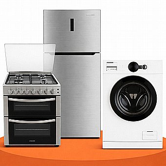 Package Class: Amcor 480L Fridge + Davidson Washer + Crown Double Oven
