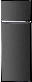 Refrigerator Amcor Top Freezer HR243BS 205 L Dark Stainless