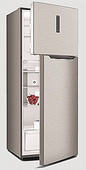 Refrigerator Amcor Top Freezer 416 L Gross Stainless Steel HR491SS