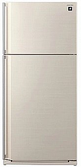 Refrigerator Sharp Top Freezer Mehadrin 550 L Beige SJ-3770-BG