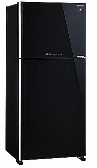 Refrigerator Sharp Mehadrin 2 Door 516 L Glass SJ-4650BK Color, Black