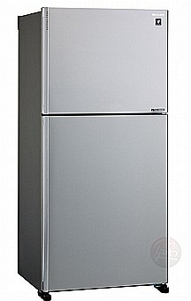 Refrigerator Sharp Top Freezer SJ-3655-BS 556 L Net Stainless Steel