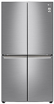 Refrigerator LG 4 Door 664 L Stainless Steel GR-B718XL