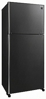 Refrigerator Sharp Top Freezer SJ-3655-DS 556 L Net Dark Stainless