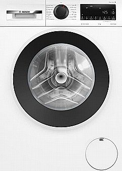 Washing Machine Bosch 9 kg 1400 RPM WGG244ZHIL Serie 6 Hebrew Panel