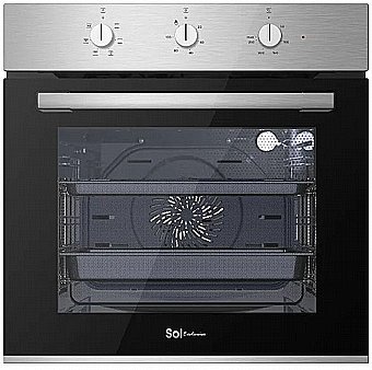 Oven Built-In SOL Finished in Stainless Steel 72 L HO-605