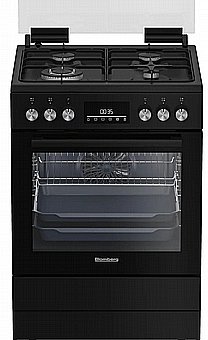 Combined Gas Cooker Blomberg Black 65 L HGN9335Z