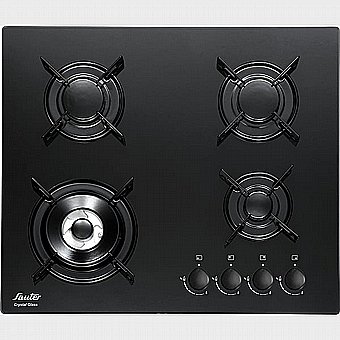Cooktop Sauter 4 Burners Glass Surface Black SHG8020B