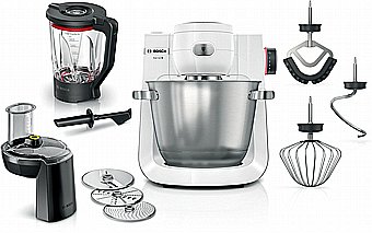 Stand Mixer Bosch 1600 W White Bowl Stainless Steel 5.5 L MUMS6EW22