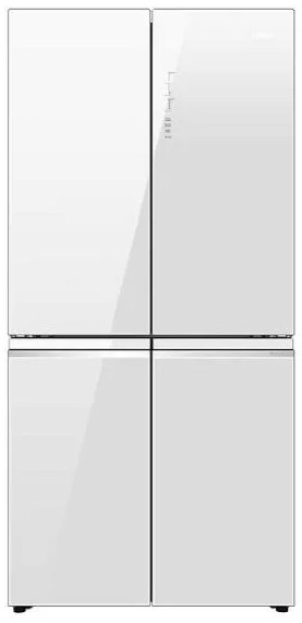 Refrigerator Haier 4 Door Finish Glass White 463 L Gross HRF4560FW