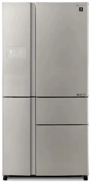 Refrigerator Sharp 5 Door 661 L Stainless Steel SJ-9630-BS