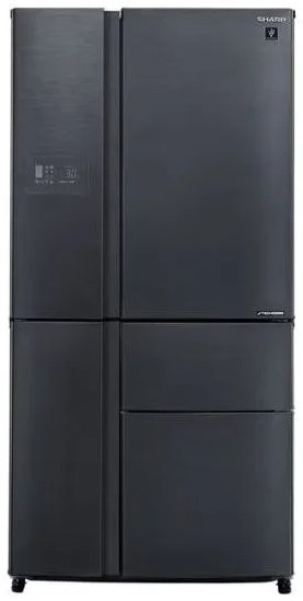 Refrigerator Sharp 5 Door 661 L Stainless Steel Dark SJ-9630-SL