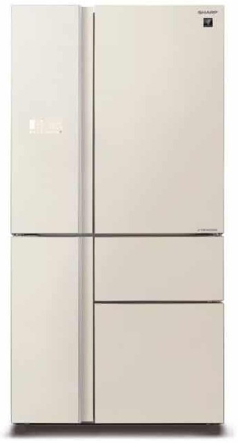 Refrigerator Sharp 5 Door 661 L Glass Beige SJ-R9734-BG