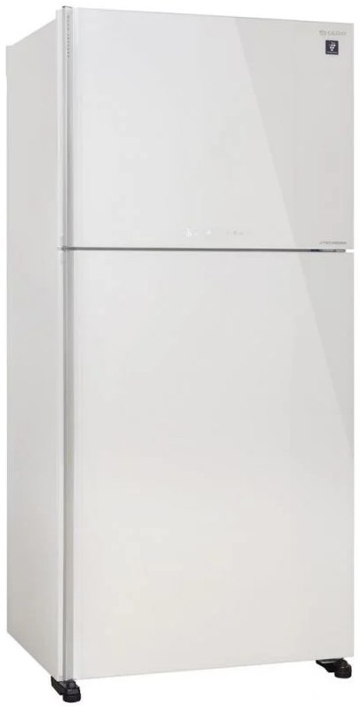 Refrigerator Sharp Mehadrin 2 Door 604 L Glass White SJ-4660WH