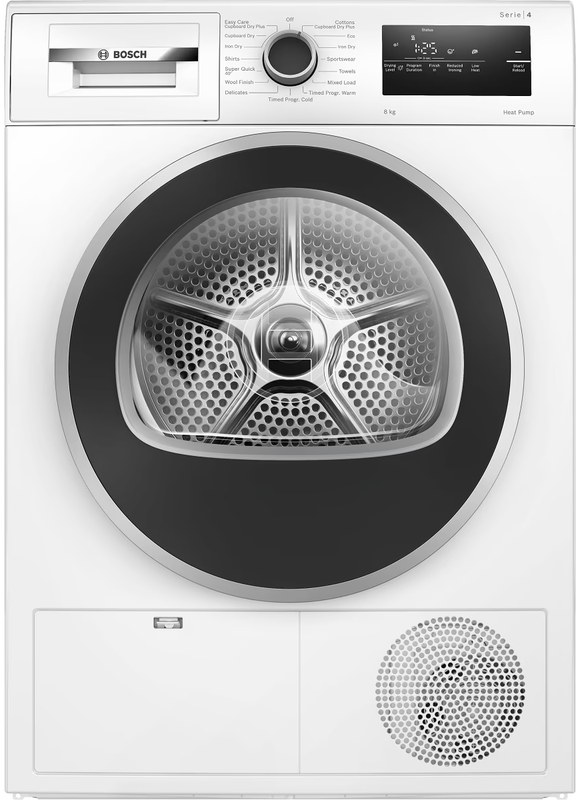 Dryer Bosch 8 kg Heat Pump WTH85225IL