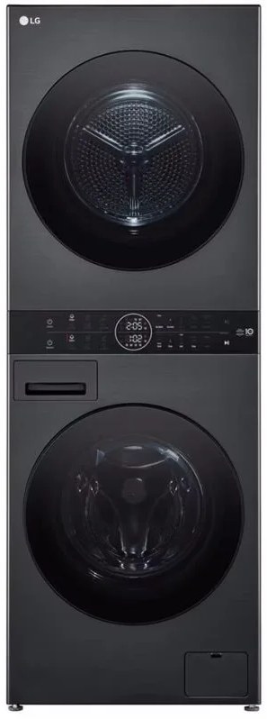 Premium Laundry Tower LG WT40: Washing Machine 12 kg & Dryer 10 kg